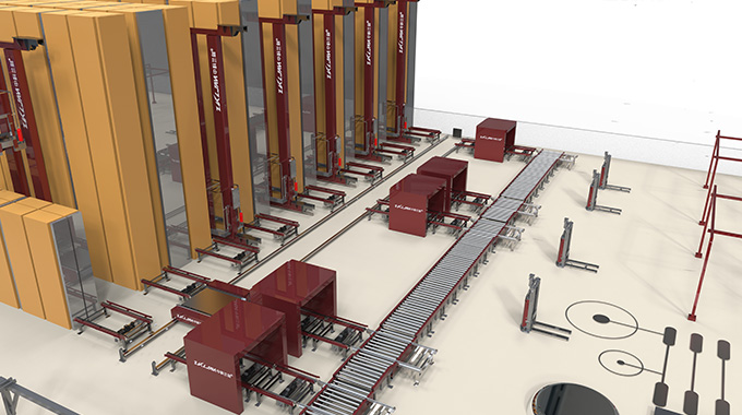 智能倉儲立體庫(AS/RS)